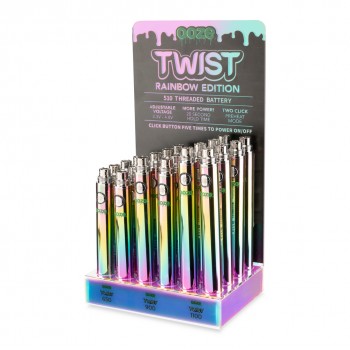 OOZE Twist Battery Rainbow Edition Display - 24 Count OOZE Twist Battery Rainbow Edition Display - 24 Count