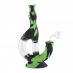 OOZE Echo Silicone Glass Water Pipe & Nectar Collector