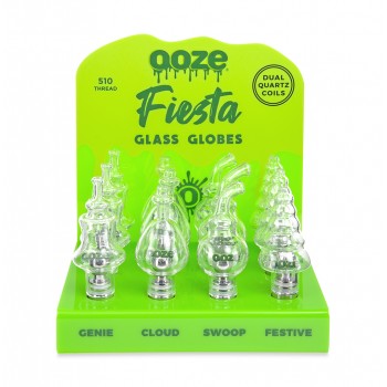 OOZE Fiesta Glass Globe Display - 12 Count OOZE Fiesta Glass Globe Display - 12 Count