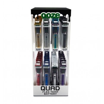 OOZE Quad Battery Display 48 Count OOZE Quad Battery Display 48 Count