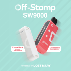 Off-Stamp SW9000 Disposable Kit (Display Box of 5) (Master Case of 200)
