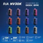 RIA NV30K Disposable 5% (POWERED BY GEEK BAR) (Display Box of 5) (Master Case of 150)
