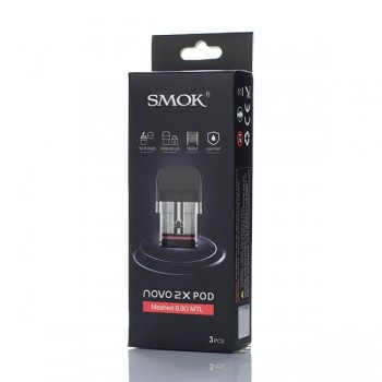 SmokTech NOVO 2X Meshed 0.9Ω Pods 3pk