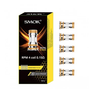 SmokTech RPM 4 Meshed Coils 5pk