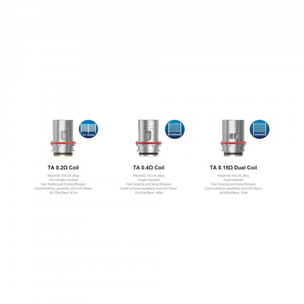 SmokTech TA Series Meshed Coils 5pk