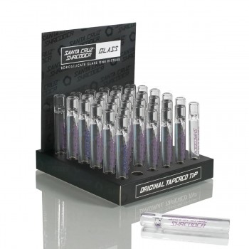 Santa Cruz Shredder Glass One Hitter POP Display 36CT