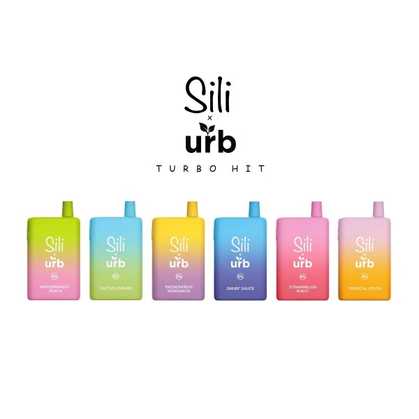 Sili x Urb 6000 Disposable 5% (Display Box of 5) (Master Case of 200) Sili x Urb 6000 Disposable 5% (Display Box of 5) (Master Case of 200)