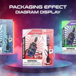 Smookah 100K Disposable E-Hookah Head 5% (Display Box of 4)
