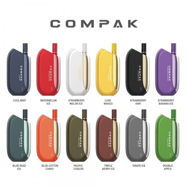 SnowWolf Compak 7500 Disposable 5% (Display Box of 10) (Master Case of 200)