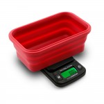 Truweigh Mini Crimson Collapsible Bowl Scales - 100g x 0.01g Truweigh Mini Crimson Collapsible Bowl Scales - 100g x 0.01g