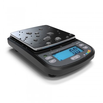 Truweigh Wave IP65 Rated Washdown Bench Scale - 5KG x 1g