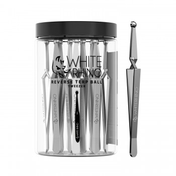 White Rhino Reverse Terp Ball Tweezers 20CT