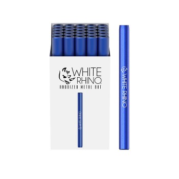 White Rhino Anodized Metal Bats 25CT