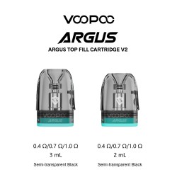 VooPoo Argus Top Fill Cartridge V2 3pk