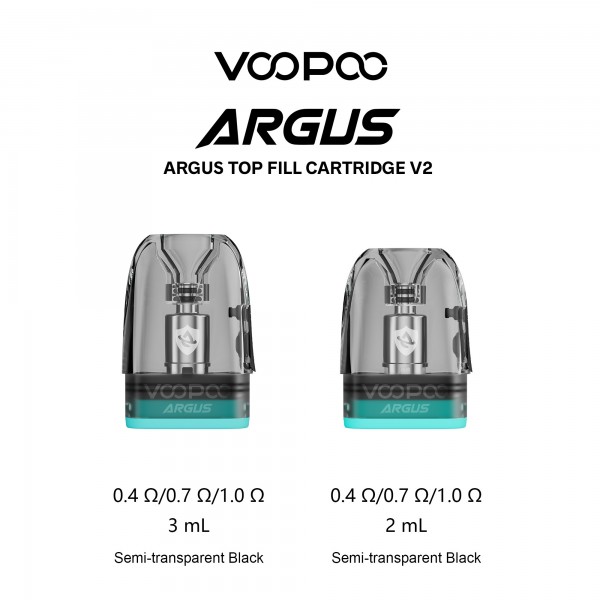 VooPoo Argus Top Fill Cartridge V2 3pk