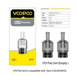 VooPoo ITO 3mL Pod 2pk 