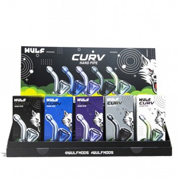 Wulf Mods Curv Hand Pipe Display Box 15CT Wulf Mods Curv Hand Pipe Display Box 15CT