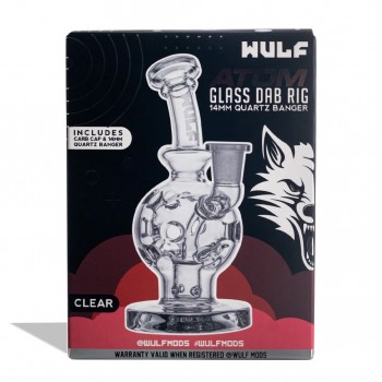 Wulf Mods Atom 14mm Dab Rig w/ Quartz Banger