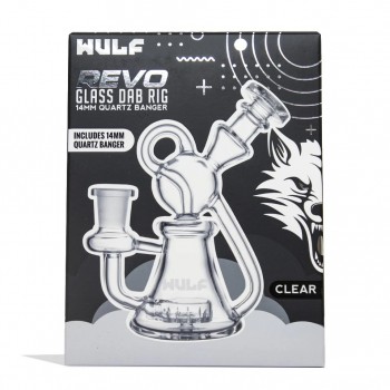 Wulf Mods Revo 14mm Dab Rig w/ Quartz Banger Wulf Mods Revo 14mm Dab Rig w/ Quartz Banger