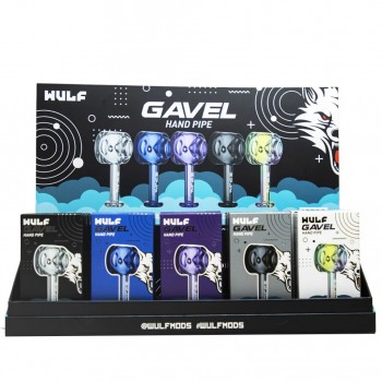 Wulf Mods Gavel Hand Pipe Display Box 15CT Wulf Mods Gavel Hand Pipe Display Box 15CT