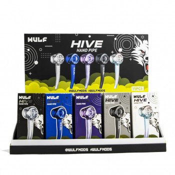 Wulf Mods Hive Hand Pipe Display Box 15CT Wulf Mods Hive Hand Pipe Display Box 15CT