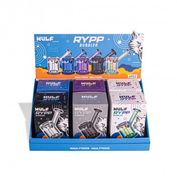 Wulf Mods Rypp Bubbler Pipe Display Box 6CT Wulf Mods Rypp Bubbler Pipe Display Box 6CT