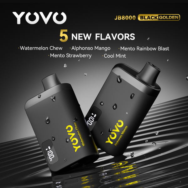 Yovo JB8000 Smart Disposable 5% (Display Box of 5) (Master Case of 200)