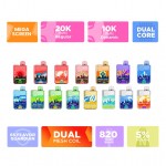 DigiFlavor x Geek Bar Lush Disposable 5% (Display Box of 5) (Master Case of 150)